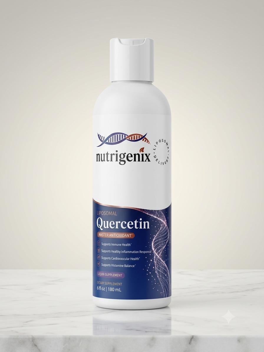 Liposomal Quercetin Liposomal Quercetin 500mg / 6 fl oz (180 mL) — 30 Servings