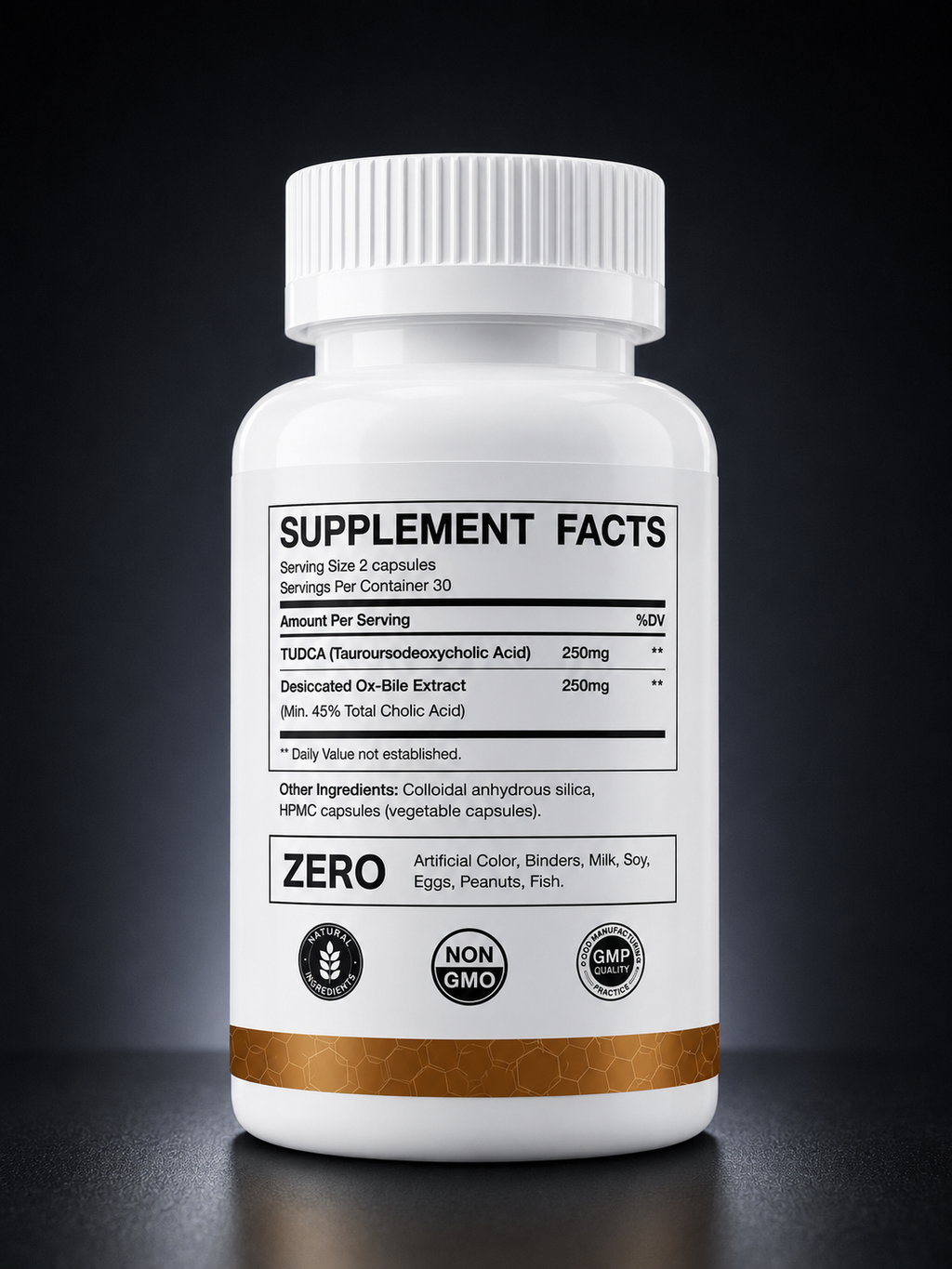 Nutrigenix TUDCA Pro – Liver & Bile Acid Support | TUDCA + OX-BILE Complex