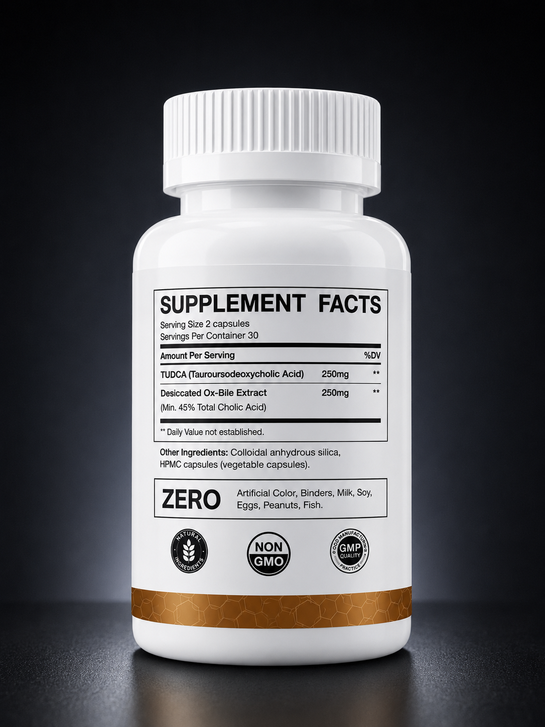 Nutrigenix TUDCA Pro – Liver & Bile Acid Support | TUDCA + OX-BILE Complex