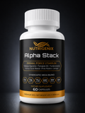 Alpha Stack Fadogia, Tongkat Ali, Turkesterone, Horny Goat Weed, Pine Pollen, Shilajit / 60 Caps