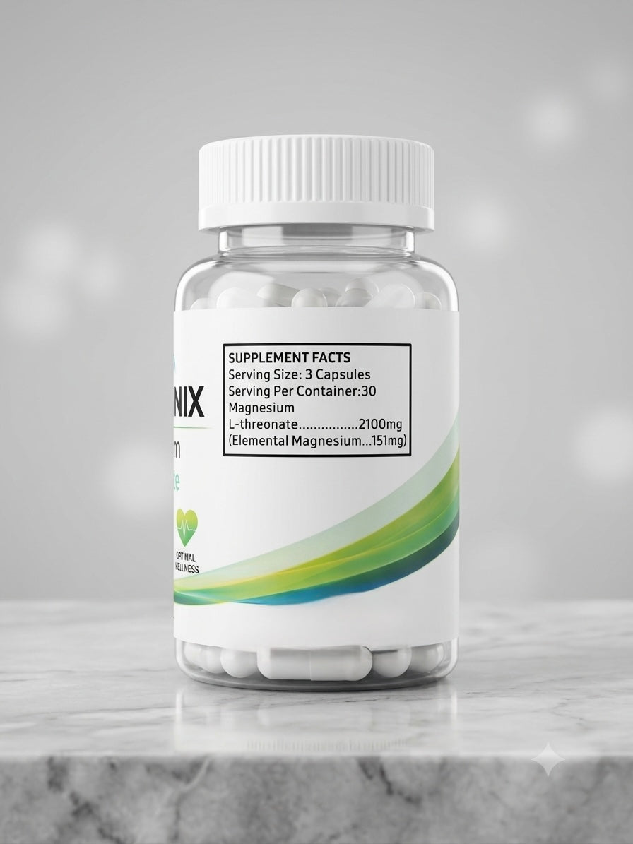 Magnesium L-Threonate 2100mg / 90 Caps